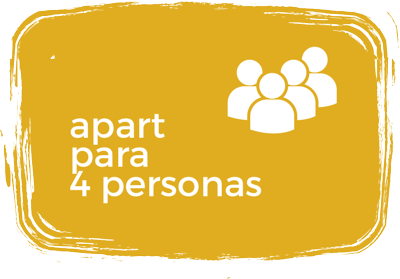 Cabaña para cuatro personas